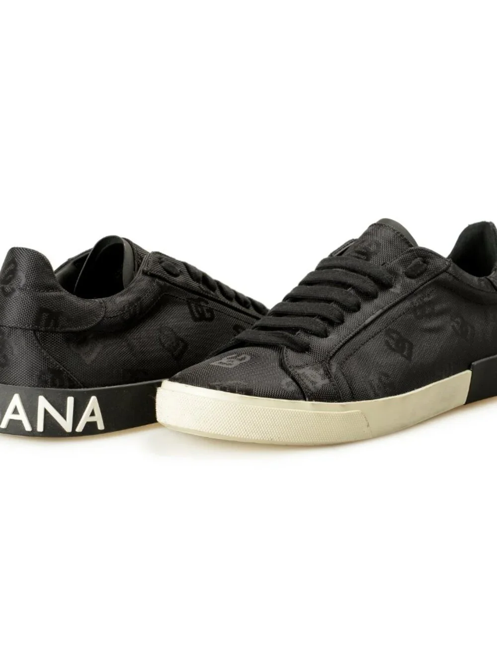 Dolce & Gabbana Men's Logo Embroidered Athletic Sneakers Shoes US 11 UK 10 IT 44